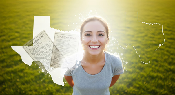 A close-up of a courtroom table with a gavel resting on a sound block; two uniformed officers stand in the background near a window and wooden door.