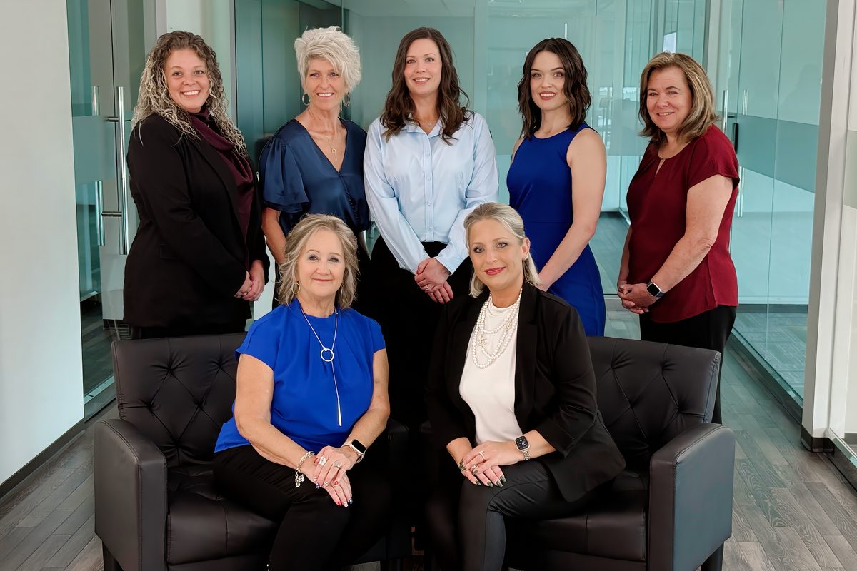 The legal support staff of Griffin & Cain, Attorneys at Law, photographed in the firm's Co The legal support staff of Griffin & Cain, Attorneys at Law, photographed in the firm's Conroe office.