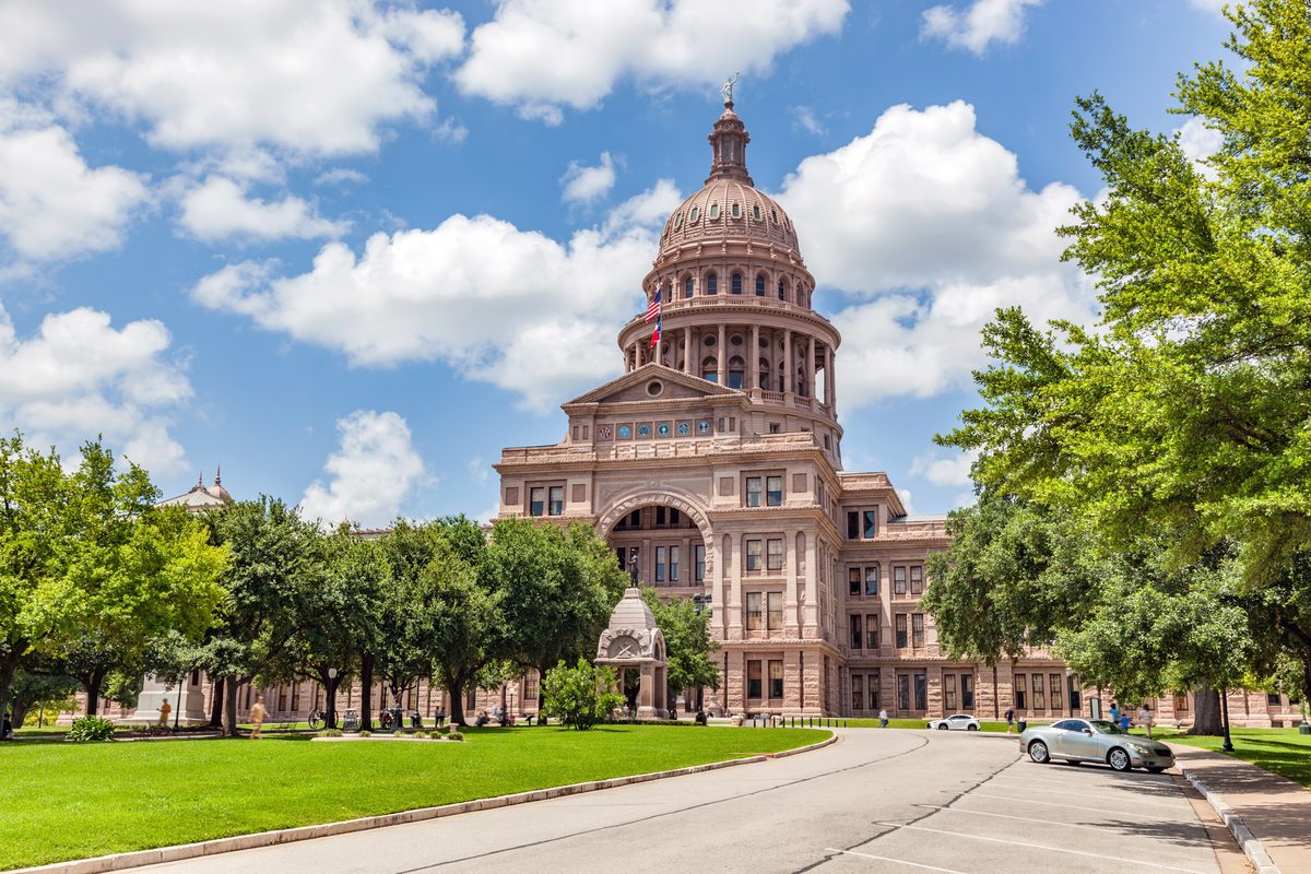Texas State Capitol building in Austin where the 89th Legislature passed SJR 34